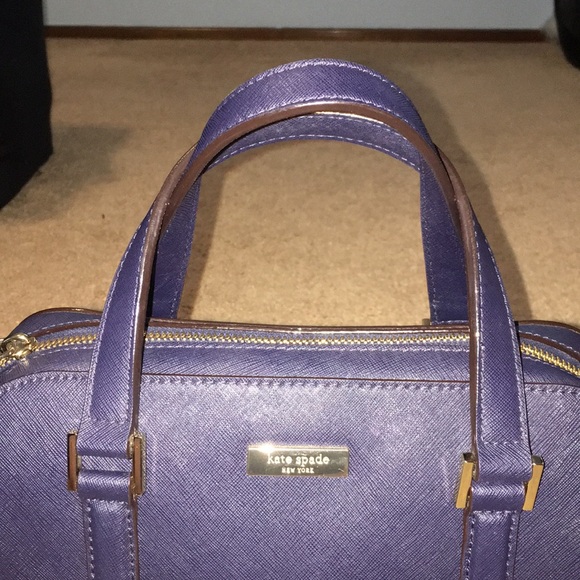 Navy Blue Kate Spade purse - Picture 2 of 8